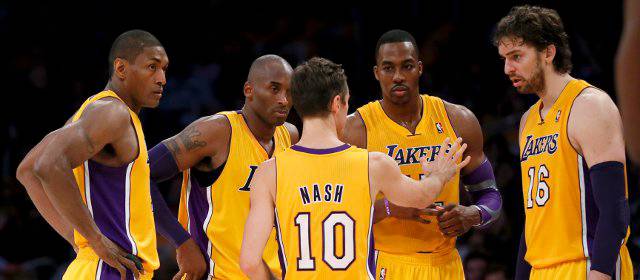 Los Heat reciben anillos y juegan como campeones, los Lakers como perdedores | FOTO REUTERS