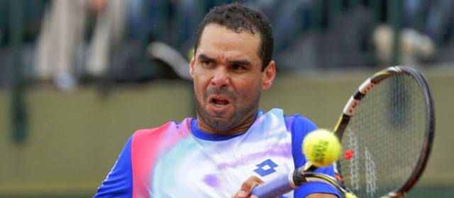 Alejandro Falla, a semifinales del ATP de Halle | Foto: AFP