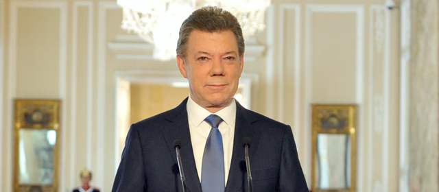 Presidente Santos anuncia fuertes medidas por protestas en el país