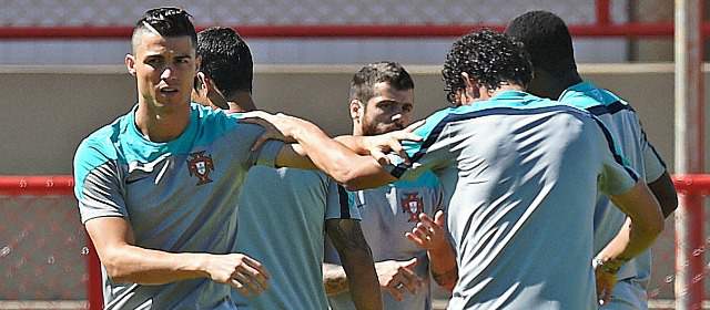 Portugal y CR7 juegan última carta | Según el cuerpo médico de Portugal, Cristiano Ronaldo está enbuenas condiciones físicas para jugar hoy ante Ghana. FOTO AFP