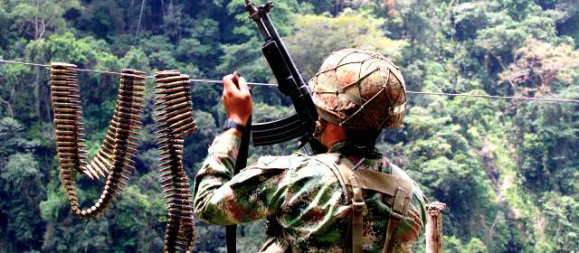 Otra jornada de acciones violentas | Alias "Brenda" llevaba 12 años en las Farc y según las autoridades era la encargada de las finanzas de las Farc en el Bajo Cauca antioquieño. FOTO DONALDO ZULUAGA