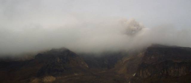 Alerta naranja en el volcán Nevado del Ruiz sigue sin modificarse | Cortesía Ingeominas | El volcán nevado del Ruiz registró cambio de actividad desde el pasado 29 de mayo.