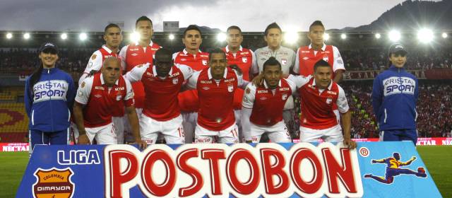 Santa Fe comienza su séptima participación en la Copa Libertadores | Los rojos capitalinos llevaron a lo mejor de la nómina sin problemas de lesiones para empezar con pie derecho. FOTO COLPRENSA