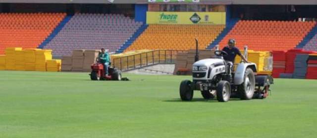 Al deporte le recortarían plata | La inspección ayer a la gramilla del Atanasio Girardot tras el concierto del jueves, determinó que su estado es óptimo y que ratifica que soporta los eventos con presencia masiva de público. FOTO CORTESÍA