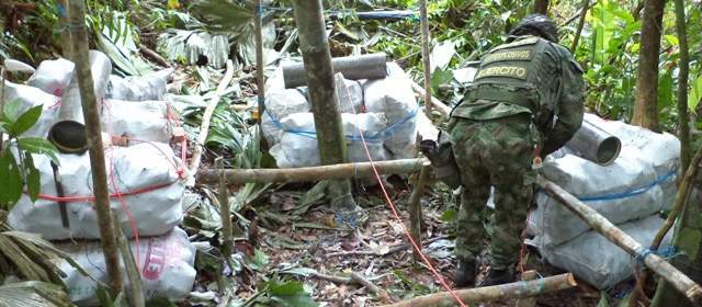 Hallan caleta con 5.000 minas antipersonal de las Farc en Caquetá |
