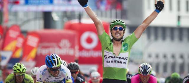 Vuelta: queda poco espacio para atacar | El alemán John Degenkolb (Giant) ganó su cuarta etapa en esta Vuelta a España. FOTO AFP