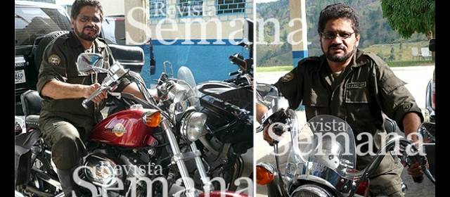 Iván Márquez posó para la foto en una Harley Davidson | Cortesía: Semana