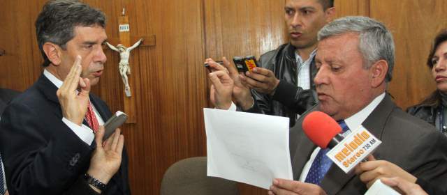 Rafael Pardo tomó posesión como alcalde de Bogotá |