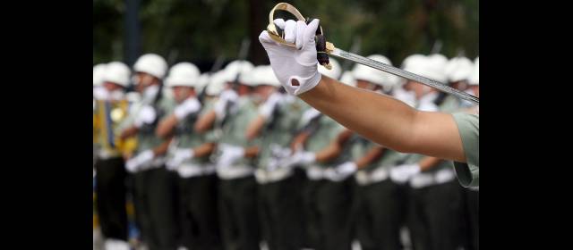 Policía Antioquia empieza celebración de los 50 años | Con una eucaristía en la Basílica Metropolitana se conmemora hoy las Bodas de Oro de la Policía Antioquia. FOTO HENRY AGUDELO