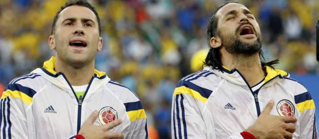 Con fútbol bonito y goles se recupera la credibilidad | El amor por la camiseta y el país se nota en David Ospina y Mario Yepes. FOTO JUAN ANTONIO SÁNCHEZ, ENVIADO ESPECIAL, BRASIL