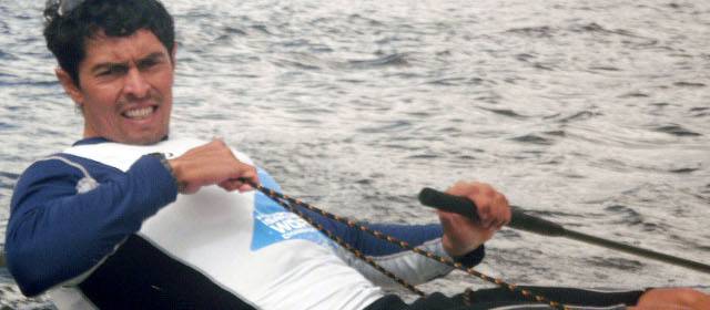 Andrey Quintero repuntó en la modalidad láser de vela | FOTO ARCHIVO