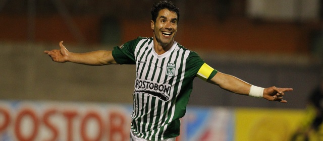 El Ángel verde marcó su segundo gol en Liga. FOTO JAIME PÉREZ