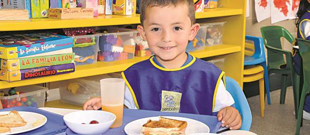 En el kínder se alimentan bien | El restaurante escolar debe cumplir con las normas de la Secretaría de Salud. FOTO CORTESÍA