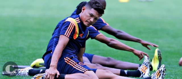 José Pekerman recuerda que "ahora todo comienza de cero" | Teófilo Gutiérrez, delantero de la Selección Colombia. FOTO JUAN ANTONIO SÁNCHEZ, enviado especial