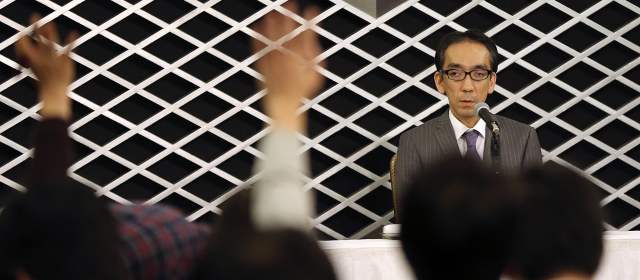 Takashi Niigaki aseguró haber compuesto desde hace 18 años piezas para Samuragochi. FOTO AP