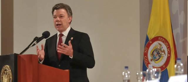 Así llegó Juan Manuel Santos a buscar la reelección
