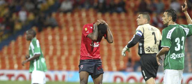 El DIM volvió a su mala racha | El próximo encuentro del DIM será el sábado 14 de abril a las 3:30 de la tarde en el estadio Ditaires ante el Itagüí. FOTO MANUEL SALDARRIAGA.