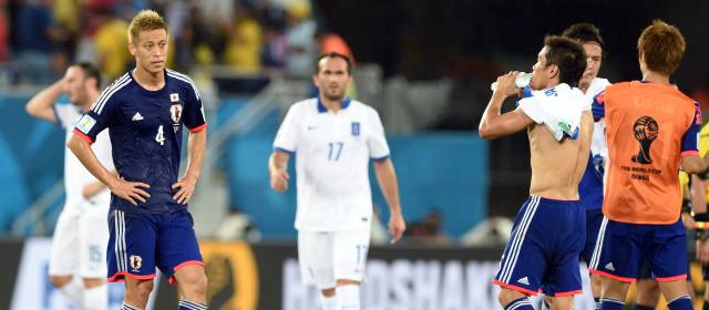 Japón y Grecia empataron sin goles, resultado que clasificó a Colombia | Foto: AFP