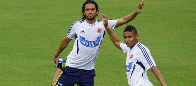 Entre Muriel, Falcao, Jackson, Teófilo y Bacca, saldrá uno de los descartados para el Mundial. FOTO ARCHIVO COLPRENSA