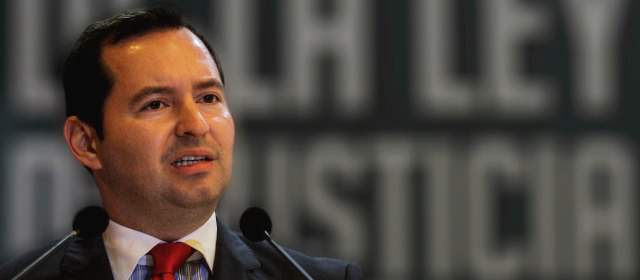 Hay censura a la voz del fiscal: Jorge Perdomo | El vicefiscal Perdomo cree que se ha malinterpretado al fiscal Eduardo Montealegre. FOTO COLPRENSA