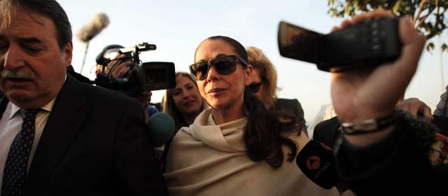 Isabel Pantoja, de 56 años, es hija del cantaor Juan Pantoja "Chiquetete" y de la bailadora Ana Martín y fue esposa del mítico torero español, Francisco Rivera "Paquirri". FOTO REUTERS