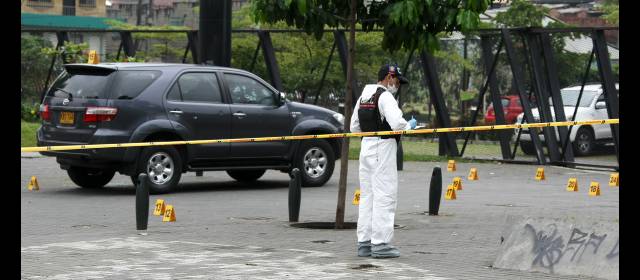 Agentes iban tras pista de dos capos | Agentes del CTI de la Fiscalía asumieron la investigación por la muerte de los dos investigadores policiales. FOTO JUAN ANTONIO SÁNCHEZ