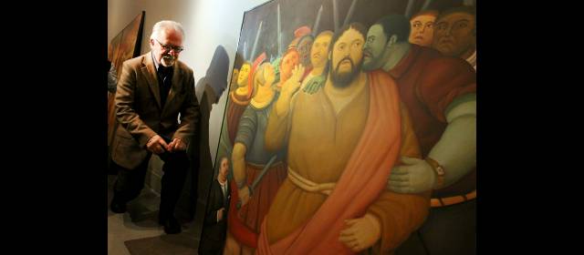 El Viacrucis de Botero se va para Lisboa, Portugal | El maestro donó el Viacrucis a el Museo de Antioquia. Ahora empieza a itinerar. FOTO ARCHIVO