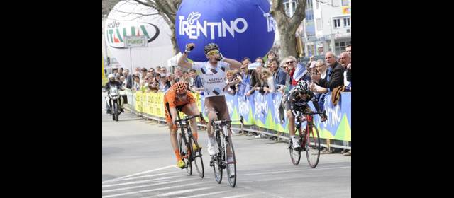 En la antesala del Giro, los escarabajos andan fuertes | Michael Rodríguez es tercero en Trentino. FOTO CORTESÍA TRENTINO