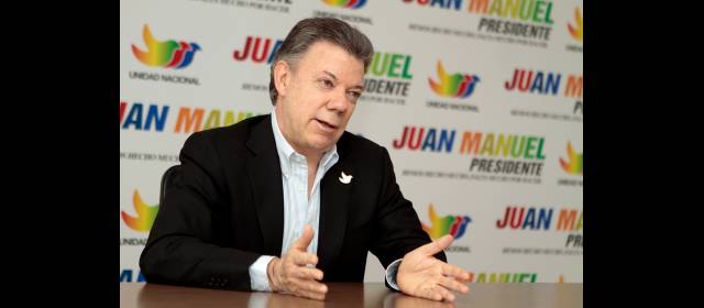 "Fin de la guerra o una guerra sin fin": Santos | Santos cambiará la estrategia en Antioquia para quitarle votos al abstencionismo. FOTO COLPRENSA