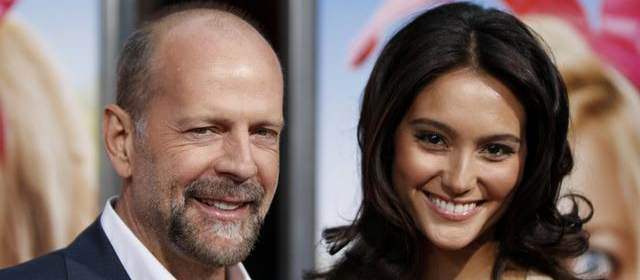 Bruce Willis y su esposa Emma Heming. EFoto AP