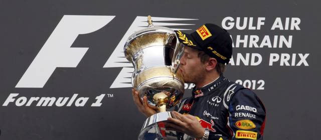 Reuters | Se trata de la vigésima segunda victoria de Vettel en Fórmula Uno y la primera en Baréin.