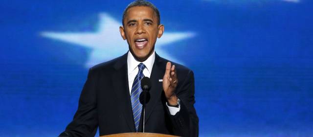 Barack Obama aceptó la candidatura y atacó fuertemente a Romney | FOTO REUTERS