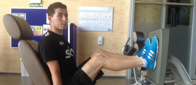 Con disciplina superan fracturas | Sergio Luis Henao realizó el proceso de rehabilitación en España. FOTO CORTESÍA CAROLINA CAICEDO