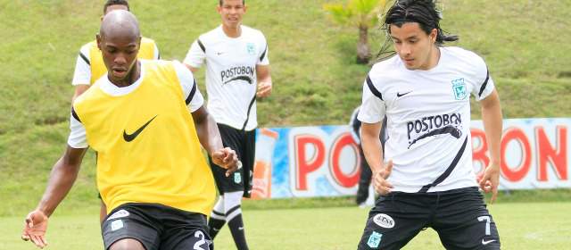 Nacional se divide para retar a Alianza por Copa | Jhon Valoy y Sherman Cárdenas, titulares esta tarde ante Alianza por Copa. FOTO RÓBINSON SÁENZ