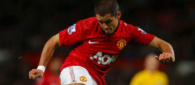 Arsenal y Manchester avanzaron a octavos en la Copa de la Liga Inglesa | El mexicano Javier Chicharito Hernández jugó en la victoria del Manchester sobre el Newcastle. FOTO REUTERS