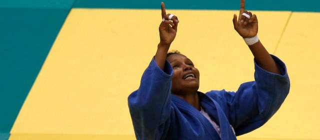 Río ya vio campeona a Yuri Alvear | Yuri Alvear es la mejor judoca de la historia de Colombia con dos títulos mundiales. FOTO REUTERS