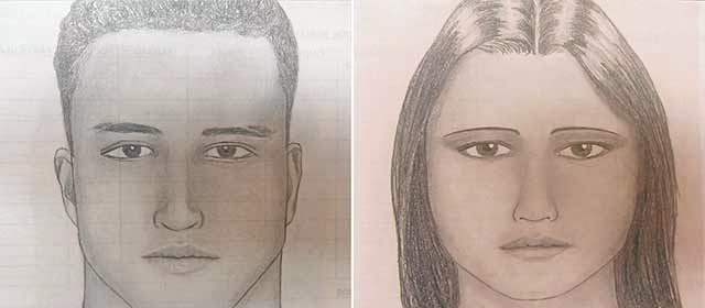 El rostro de los dos asesinos del extranjero Levy | Estos son los retratos hablados de dos de las tres personas implicadas en la muerte de Dennis Ian Levy. Si usted tiene información al respecto, llame al 441 06 41 o a la Línea 123. FOTO CORTESÍA.