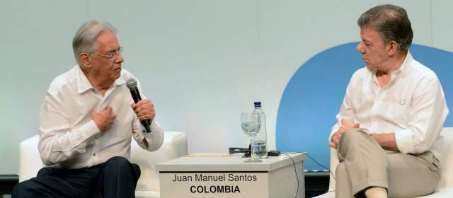 Cardoso dijo que la confianza está en la base de la paz y de los cambios | FOTO AFP