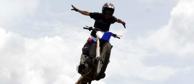 Antioquia hará un gran evento de deporte extremo por Julián Gómez | Dúver Restrepo, motociclista antioqueño, oriundo del municipio de Andes. FOTO JAIME PÉREZ
