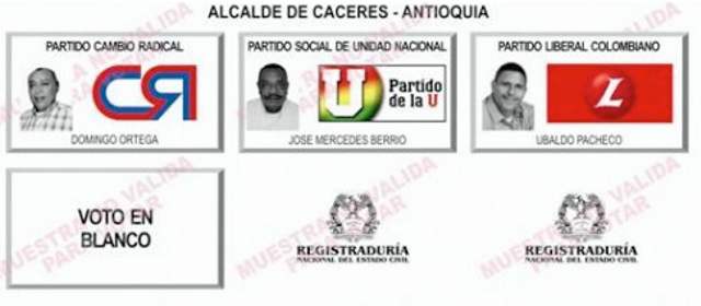 Tarjetón para elecciones en Cáceres está listo | La Registraduría anunció que el próximo 24 de febrero se designará a los jurados.