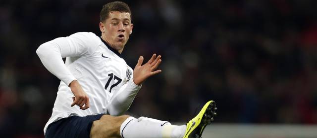 Ross Barkley, del Everton, es una de las promesas del equipo de Roy Hodgson. FOTO AFP