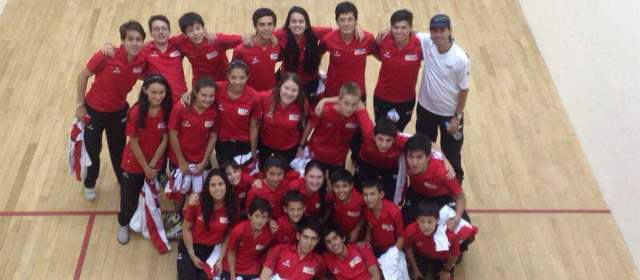 Colombia ganó su tercer título suramericano | Equipo nacional de squash, ganador del Campeonato Suramericano cumplido en Asunción, Paraguay. FOTO cortesía