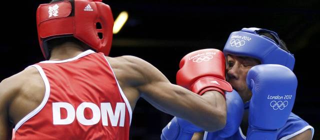 El boxeador colombiano Eduar Antonio Marriaga quedó eliminado en los Olímpicos |