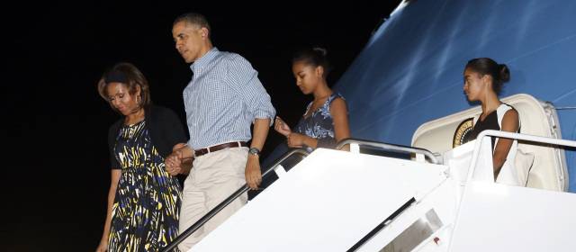 Obama llegó a Hawai donde pasará sus dos semana de vacaciones | Foto: Reuters