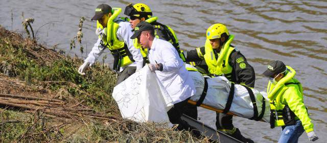 Crimen de Zapata destaparía otros casos | La Policía encontró el fin de semana el cuerpo del excongresista en el río Cauca. FOTO COLPRENSA