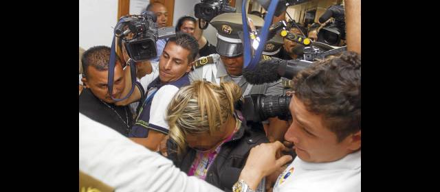 Niña habría sido lanzada del piso 18 | Esta mujer de 23 años es la señalada de presuntamente haber lanzado a la niña desde el piso 18 de un edificio. FOTO ESTEBAN VANEGAS