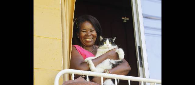 Gratitud, la clave de la felicidad | Lo de Alba Guerrero es pura alegría de estar viva, y por eso agradece y, de paso, ayuda a otros con su trabajo. La de ella es una historia de superación. FOTO DONALDO ZULUAGA