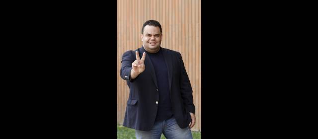 Giovanny y su vozarrón | FOTO HERNÁN VANEGAS