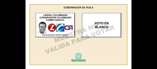 Comenzó la elección de Gobernador en el Huila |
