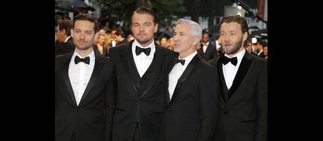 El Gatsby de Lurhmann no convenció a la crítica | Tobey Maguire, Leonardo DiCaprio y Baz Luhrmann, en la alfombra roja de Cannes. FOTO AP.